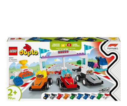 Klocki LEGO® LEGO DUPLO 10445 Zespoły i kierowcy bolidów F1